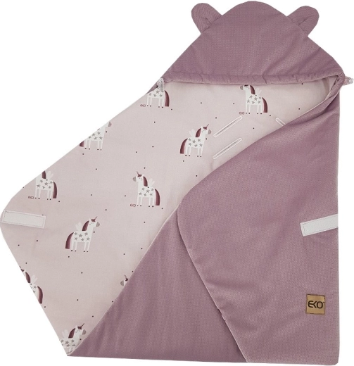 Design drăgălaș cu urechiușe și motiv Unicorn