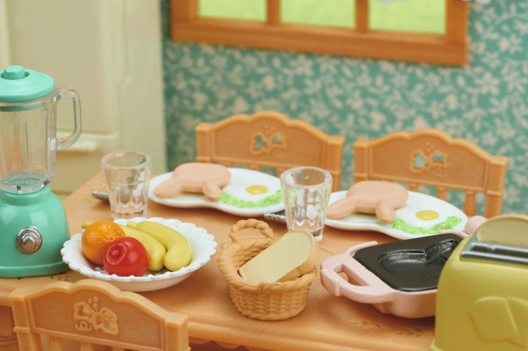 Accesorii bogate pentru micul dejun