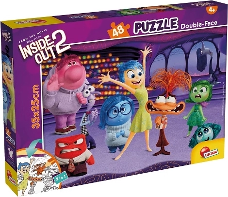 Lisciani Disney puzzle față-verso 48 de piese Întors pe dos 2