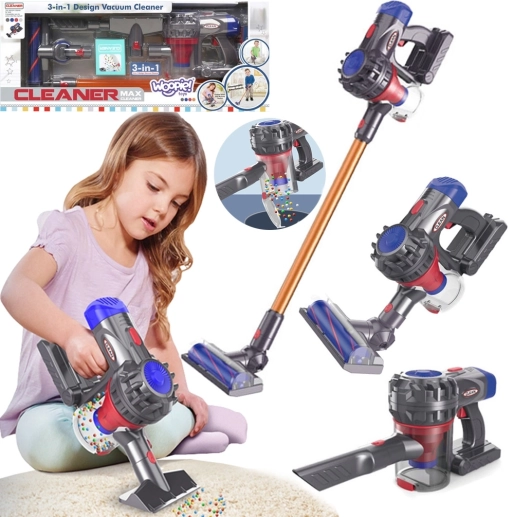 Aspirator interactiv tip băț 3în1 pentru copii cu funcție de aspirație Woopie