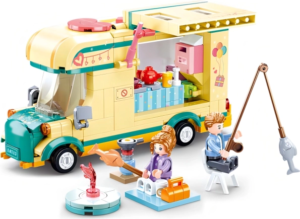 Sluban rulotă Happy Diary set de construcție
