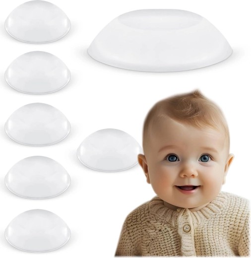 Protectoare din silicon pentru pereți și mobilă, set de 6