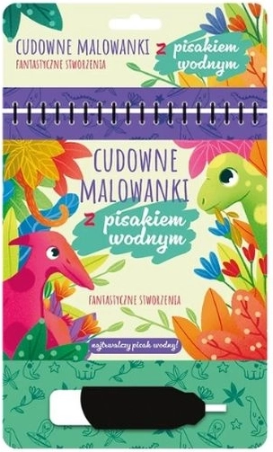 Creaturi fantastice – planșe de colorat magice cu marker cu apă