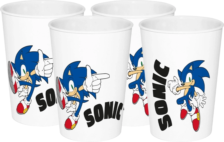Pahare Sonic modern pentru băut – set de 4 buc., cca 330 ml