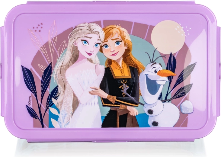 Cutie de gustare pentru copii FROZEN cu clip 1,19 l