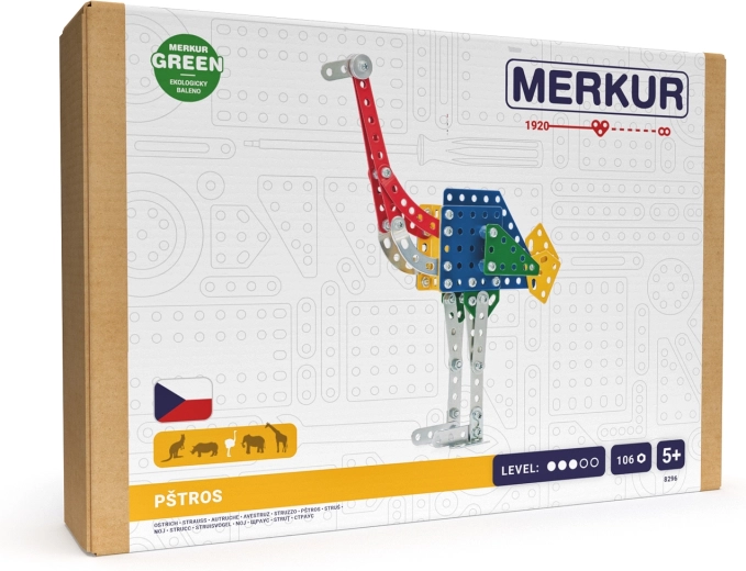 Merkur Zoo – struț, 106 piese