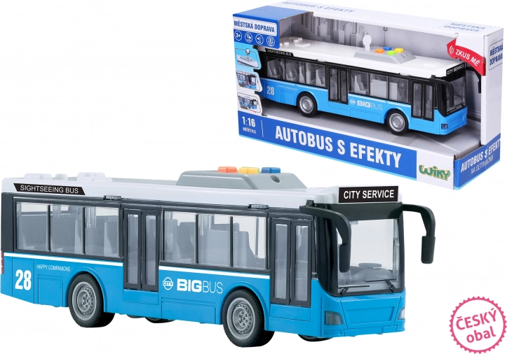 Autobuz cu Efecte pentru Copii 29 cm