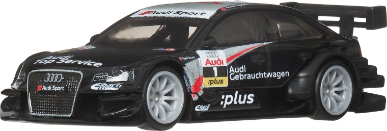 Hot Wheels Premium Mașini iconice Aero Styles Audi A4 2008 negru 1:64
