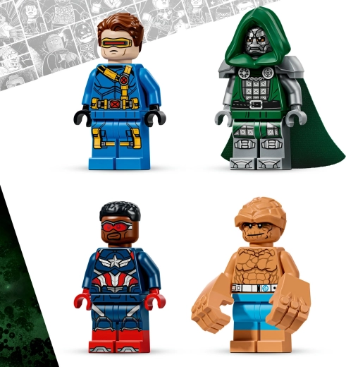 Patru minifigurine Marvel