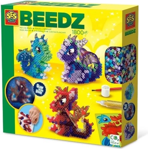 SES Beedz set de mărgele termofuzibile pentru dragoni 3D