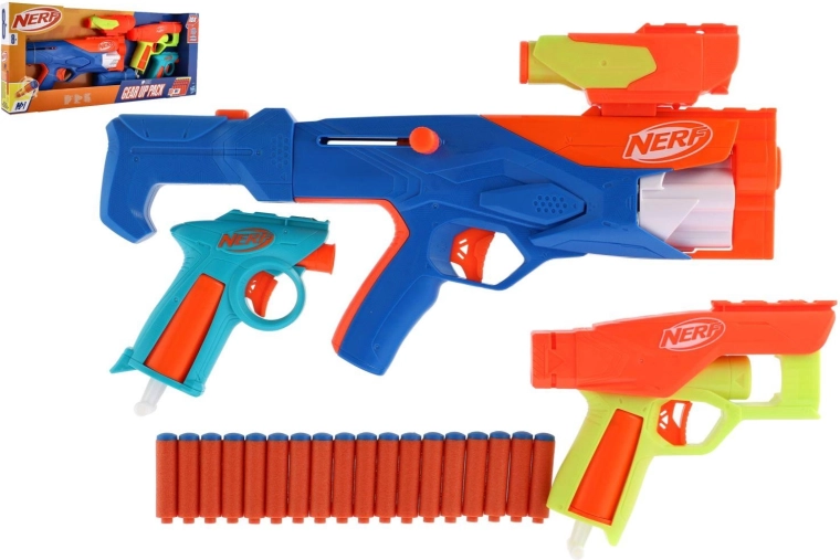 Nerf N Series Gear Up Pack set de blastere - 3 buc.
