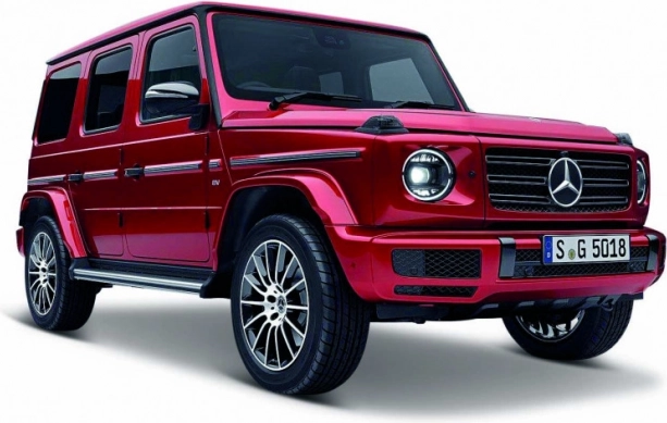 Model de colecție MERCEDES-BENZ G-Class 2019 1:25 roșu