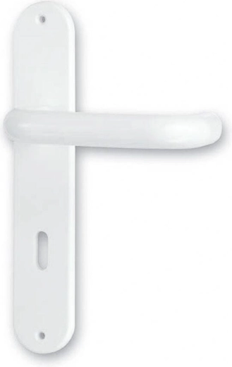 mâner standard alb din plastic 90 mm