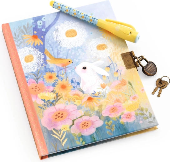 Jurnal secret Djeco cu stilou magic Kendra