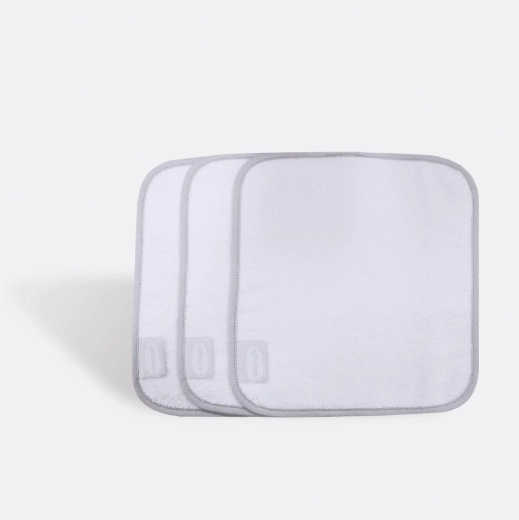 Shnuggle cârpe white (3 buc)