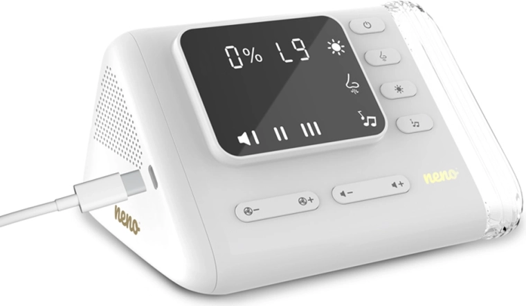 Funcționare silențioasă, lumină și sunete liniștitoare