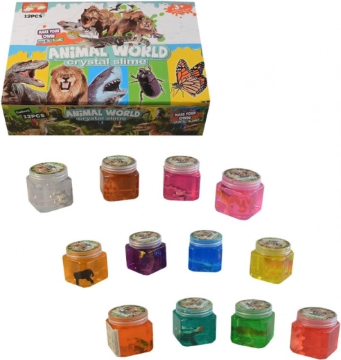 Slime cu Tematică Safari cu Animale