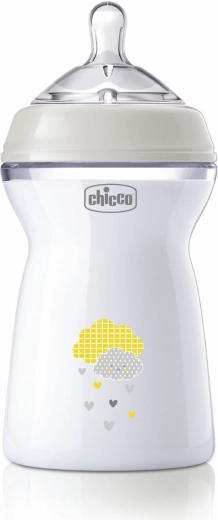 Chicco biberon Natural Feeling 330 ml, anticolici, neutru, 6m+