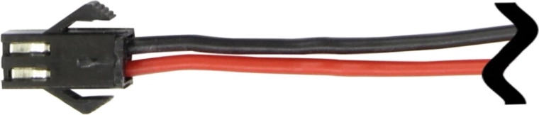 Jamara cablu de legătură cu izolație din silicon, mufă (female) 50 mm, 1,5 mm² - 1 bucată