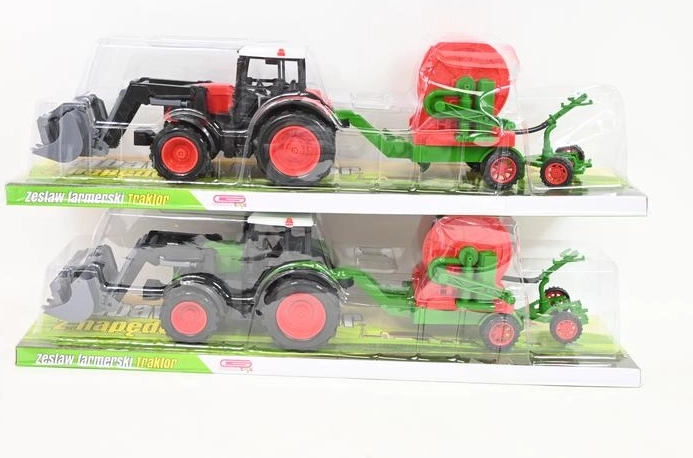 Tractor cu utilaj agricol pentru copii