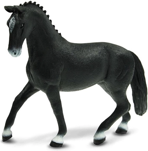 Schleich iapă de cal hanoverian gri