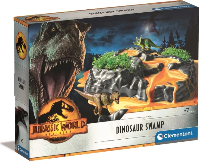 Clementoni Science & Play Lumea Jurassic – mlaștina dinozaurilor set experimental
