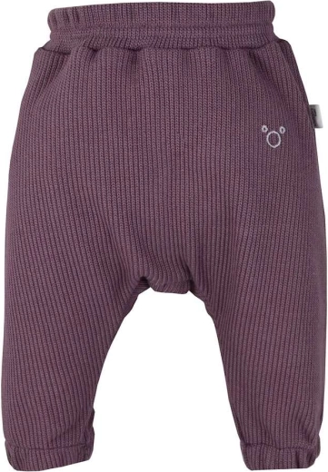 Pantaloni de trening pentru bebeluși Koala Pure mov