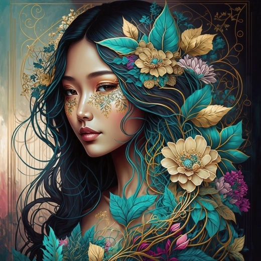 Bluebird puzzle pătrat Hana – colecția Sufletul naturii, 1000 piese