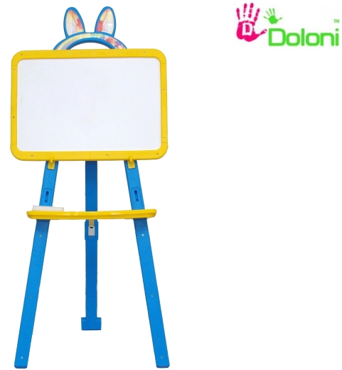 Doloni tablă magnetică față-verso 2în1 albastră