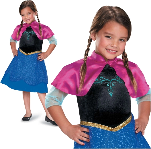 Costum Disney Frozen Anna pentru copii