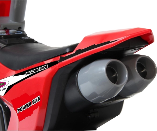 Aspect detaliat de motocicletă