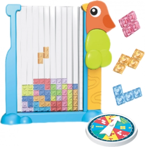WOOPIE Joc educativ Tetris Cuburi Colorate