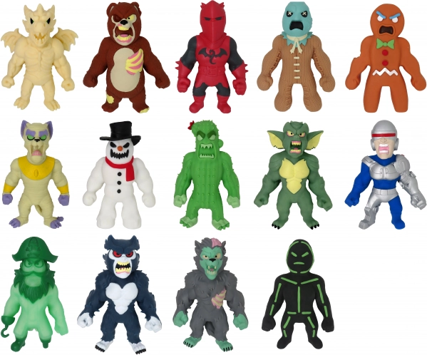 Flexi Monster seria 6 – figurine înfricoșătoare extensibile