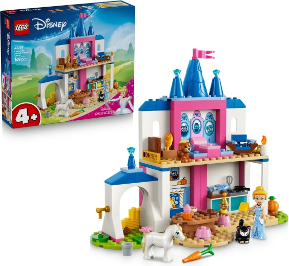 LEGO Disney Princess Castelul Cenușăresei și prietenii ei necuvântători