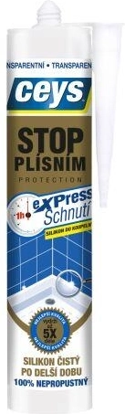 Silicon anti-mucegai pentru baie și bucătărie 280 ml transparent CEYS