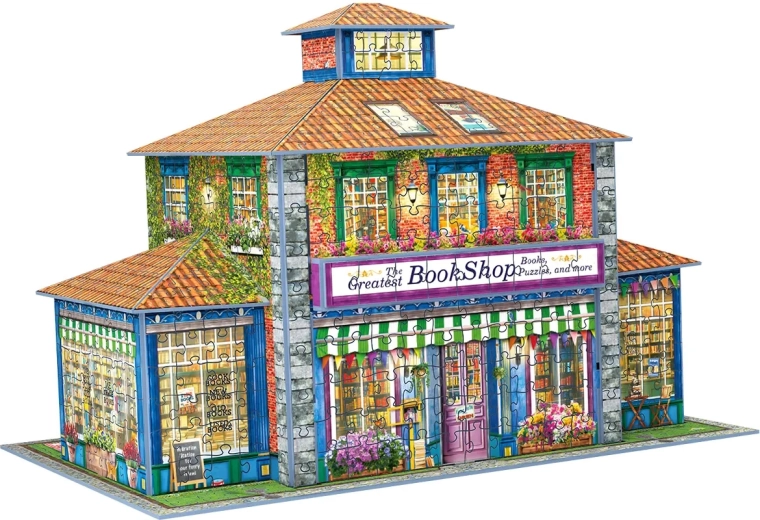 Eurographics puzzle 3D Librărie 1389 piese