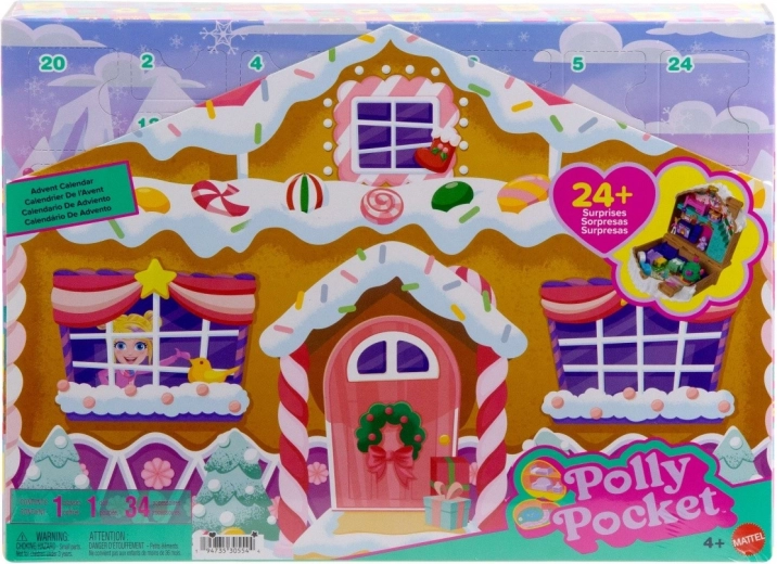 Calendar de Advent POLLY POCKET Căsuța din turtă dulce