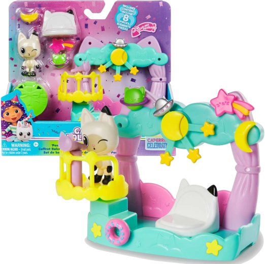 Căsuța lui Gabby – balconul Pandy Paws cu figurină și accesorii