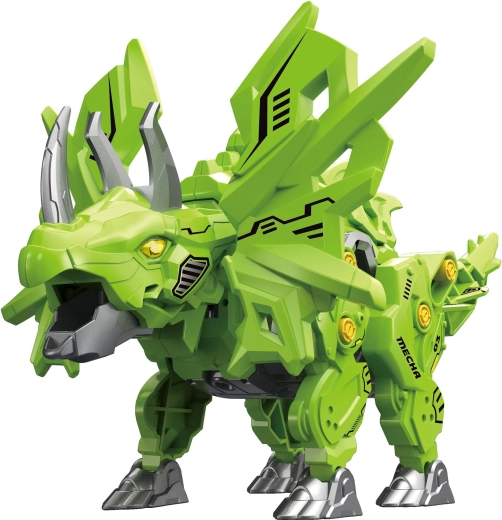 Set de construcție robot dinozaur RC Mecha Triceratops