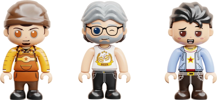 Minifigurine pentru completarea scenei