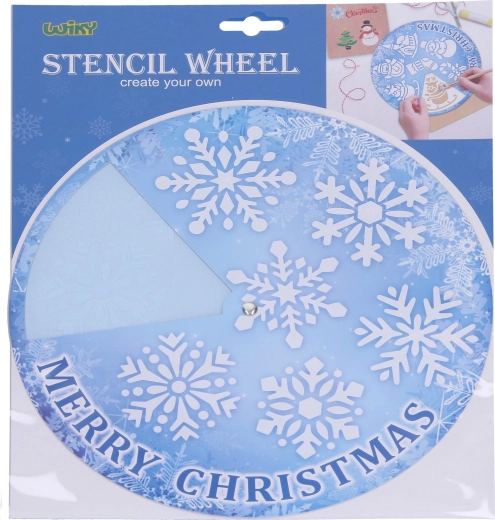 Șablon de Crăciun pentru zăpadă – bicicletă 31,2 × 25,5 cm