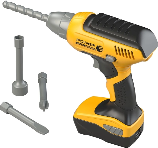 Bormașină pentru copii Power Tools cu efecte luminoase