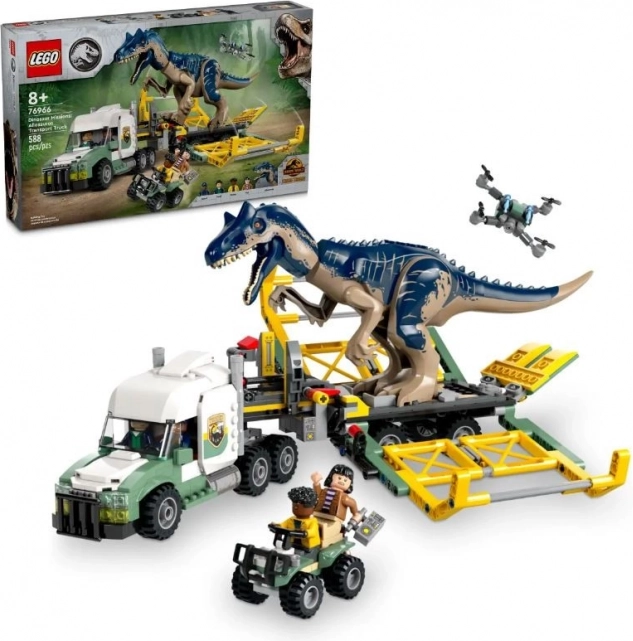 LEGO Jurassic World 76966 Misiune cu dinozauri: Transportul allosaurului