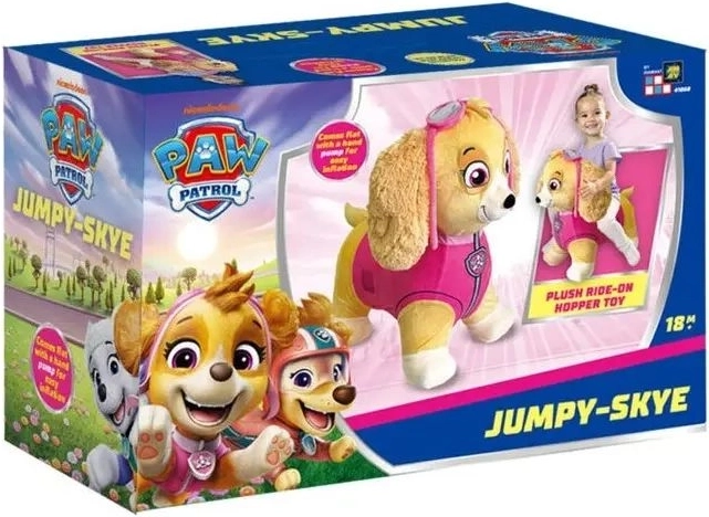 Cățeluș de pluș săltăreț Skye Paw Patrol