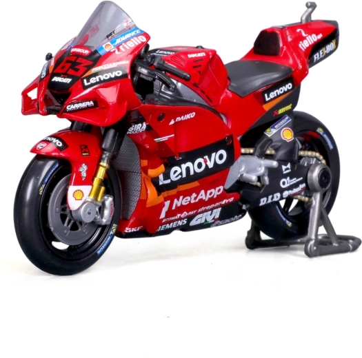 Motocicletă Ducati Lenovo Team 2022 Francesco Bagnaia 1:18
