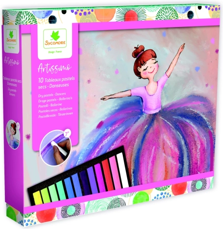 Artissimo - Set Creativ cu Pastel Uscat Dansatoare