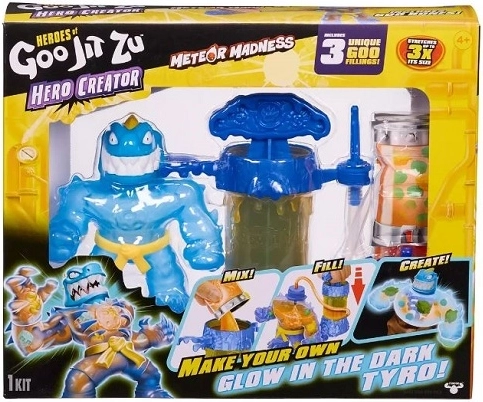 Heroes of Goo Jit Zu Hero Creator Tyro care strălucește în întuneric