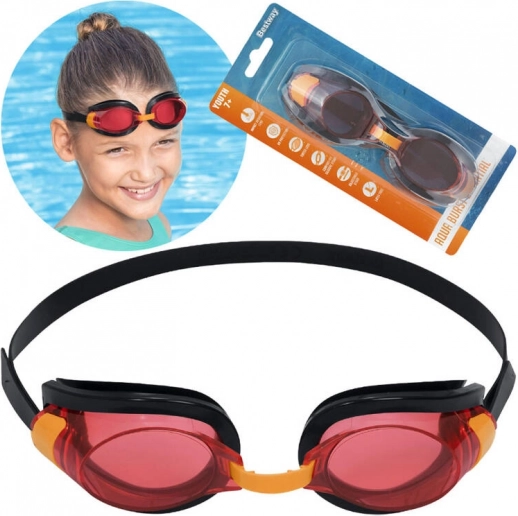 Bestway ochelari de înot pentru copii galben 7+