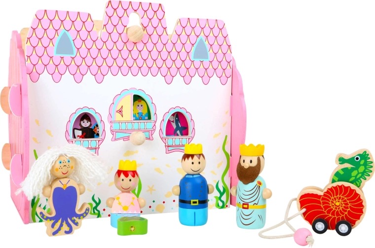 Figurine din lemn și accesorii pentru povestit
