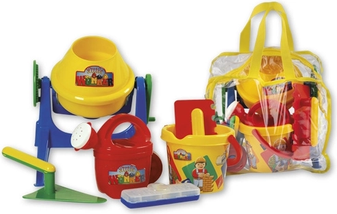 Set de construcție pentru nisip Androni cu geantă